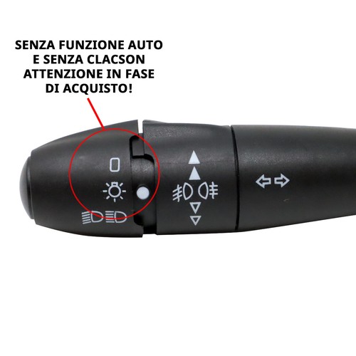 Leva SX comando devioguida devioluci PEUGEOT 206 301 307 308 3008 405 407 408 - Foto 6 di 11