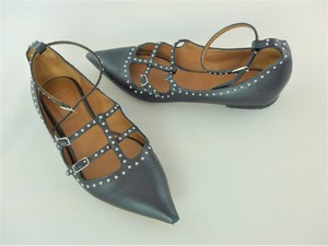 studded flat shoes