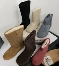 BEARPAW Boots ELLE Tall and Short CHOOSE Color Size and Shaft Length NEW