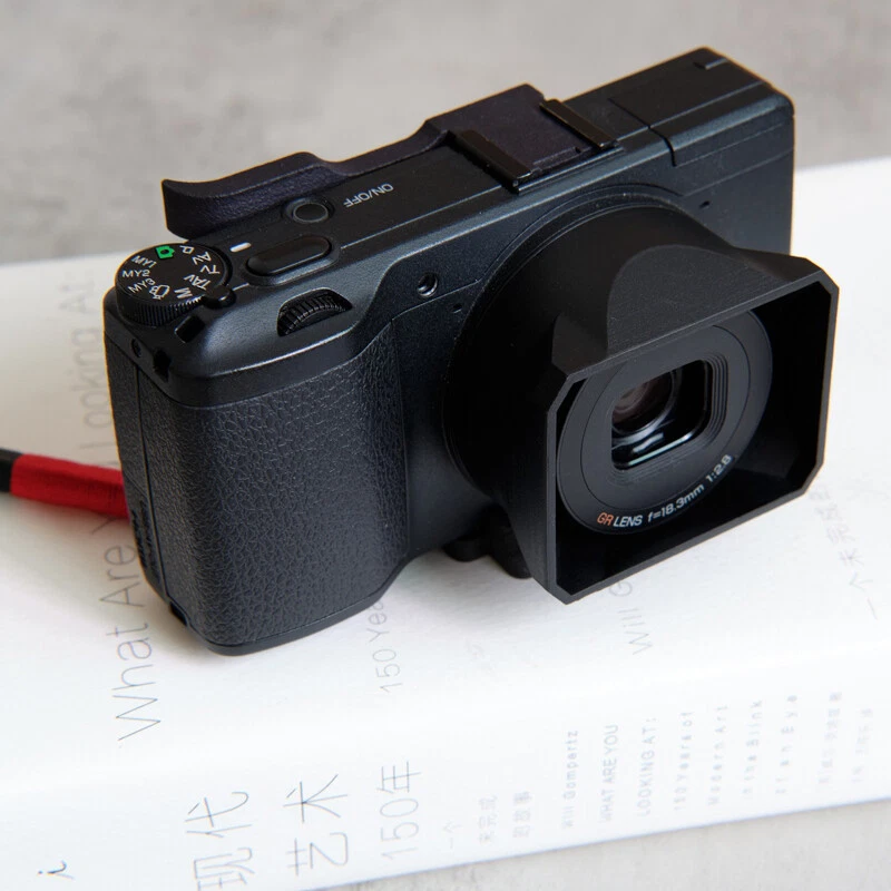 For Ricoh GR GR2 3D Print PC Rectangle Lens Hoods Adapter Ring Cap Cover - Image 4 of 4