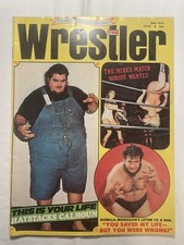 THE WRESTLER JULY 1972 GORILLA MONSOON HAYSTACKS CALHOUN IVAN KOLOFF Strongbow