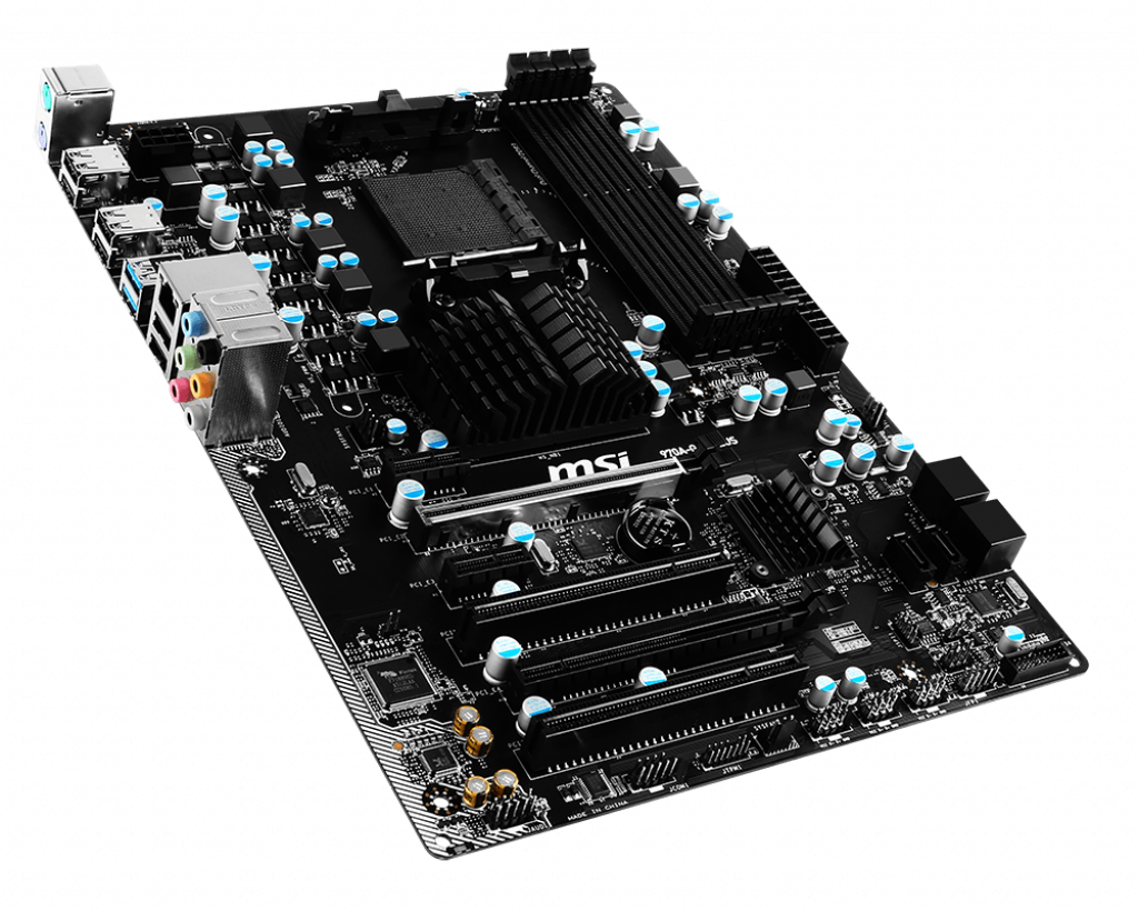 100% Tested FOR MSI 970A-G43 PLUS Motherboard AM3 / AM3 +