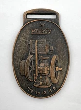 New Way Motor Co. The New-Way Steam Engine Fob of the Month 22 Watch Fob