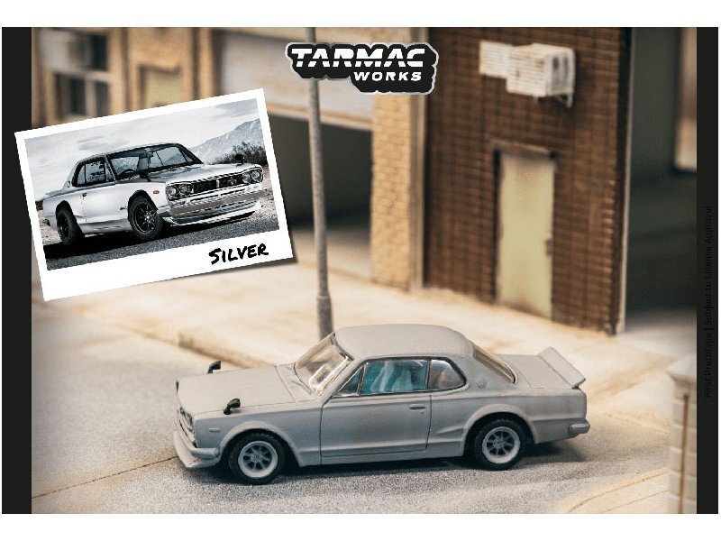 希少品　新品未開封Sky line 2000 GT-X KGC10 Silver nissan-skyline-2000-gt-x-kgc10