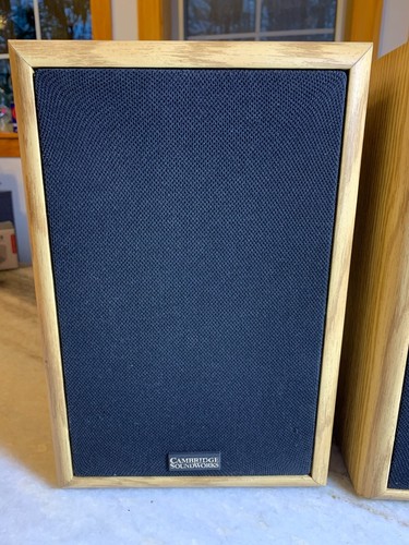 Vintage Cambridge SoundWorks Sound Works Model Seventeen 17 Bookshelf Speakers - Picture 3 of 18
