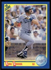 1990 Score #487 Kirk Gibson