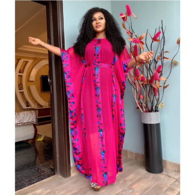 Abaya Dubai Kaftan Moroccan Gown Women African Dashiki Muslim Dress Caftan Robes