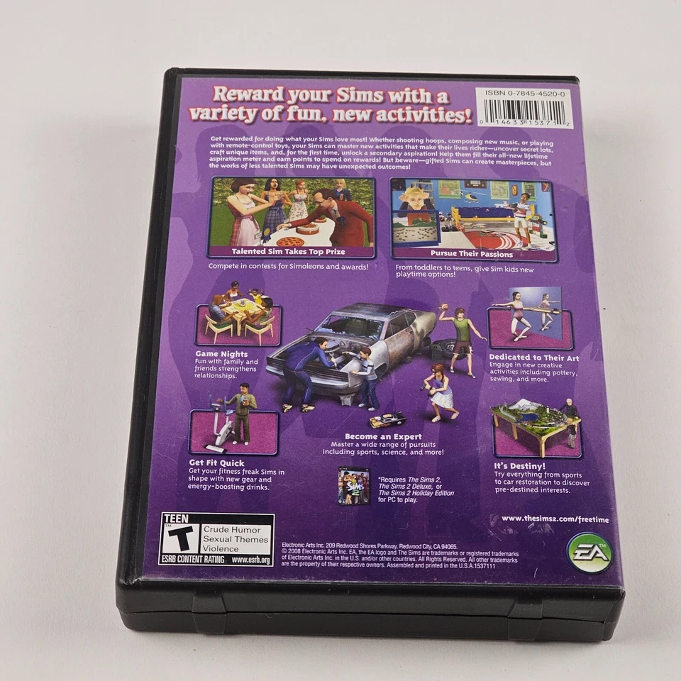 The SIMS 2: Free Time Expansion Pack (PC: Windows, 2008) - Image 2 of 3