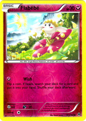 Breakthrough – 101/162 – Flabébé (reverse Holo