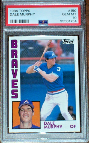 1984 Dale Murphy #150 Topps PSA 10 Atlanta Braves