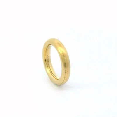 Trauring, Ehering in Gelbgold mattiert Gelbgold 750 18 KT Größe 50 - Bild 1 von 3