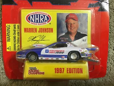 1997 Racing Champions WARREN JOHNSON ACDelco Pontiac NHRA PRO
