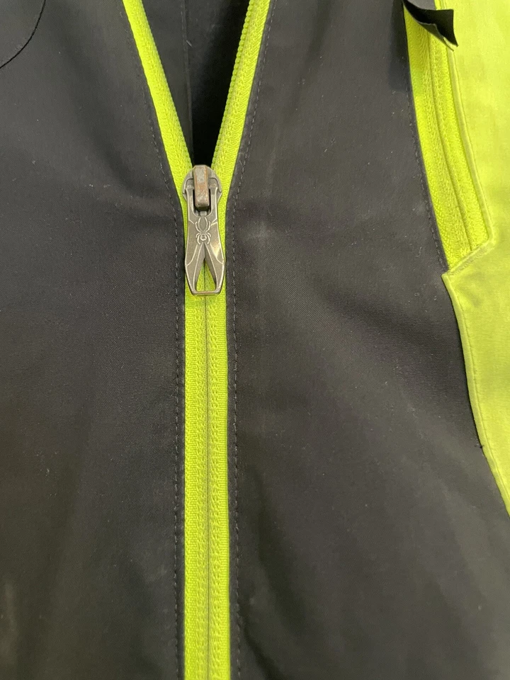 Spyder Winter Coat Yellow and Black SZ 14 - Image 3 of 4