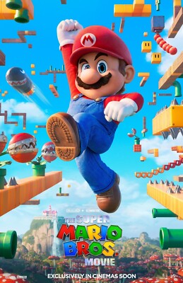 The Super Mario Bros. Movie Poster | 11x17 | 2023 | NEW | USA | C