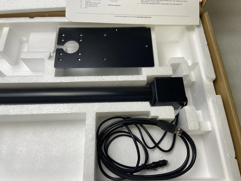 Logic Controls PD6000UBLACK Pole Display USED - Image 4 of 4