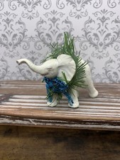Handmade White Elephant Christmas Tree Ornament Gag Gift Exchange Novelty