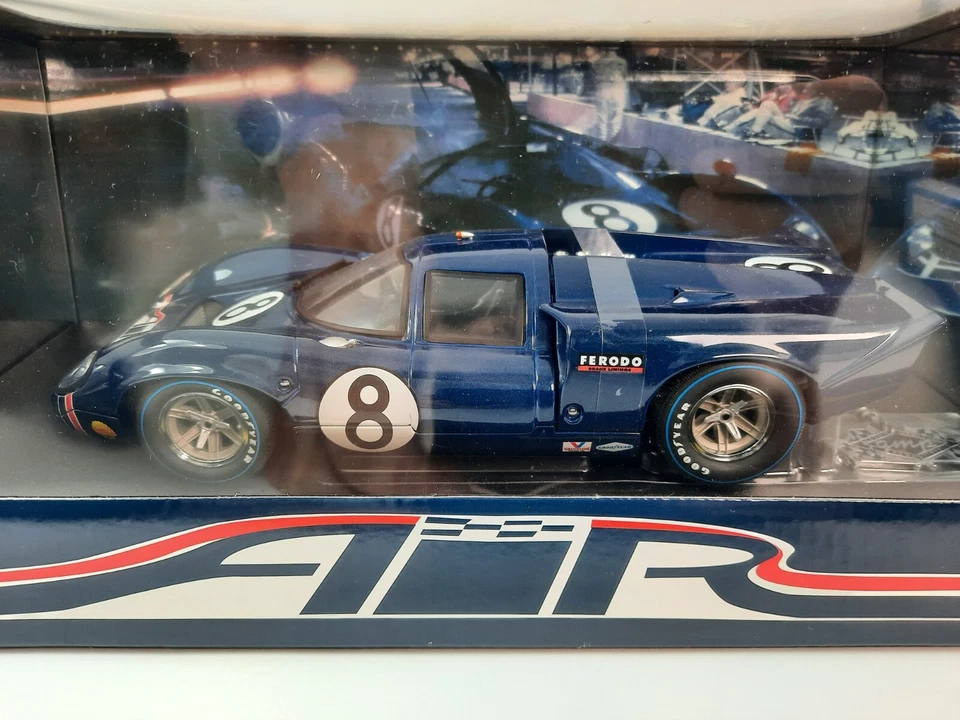 GMP Lola Daytona Air T70 #8 Leslie Motschenbacher 1969 1/18 12008 - Immagine 2 di 3
