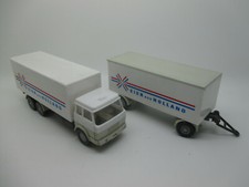 Wiking: Hanomag Henschel Rimorchio Con Cassa "Uova Dall'Olanda" (Spinta119)*