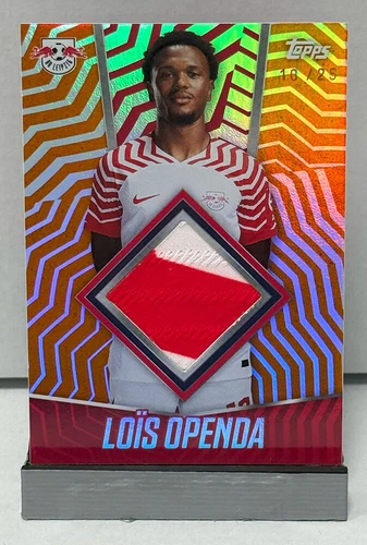 Lois Openda Relic Card 10/25 - Topps 2023/24 100% RB Leipzig