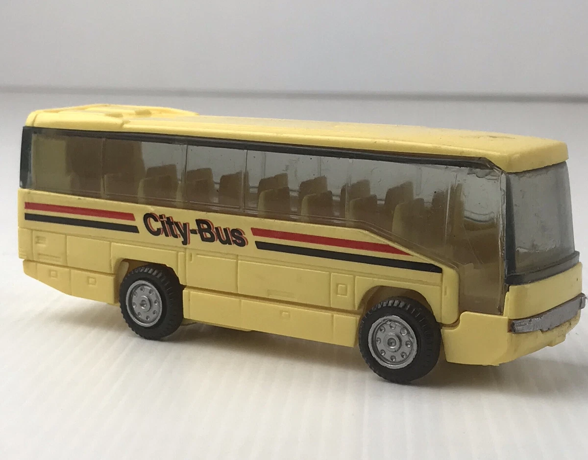 Plastic cheap toy bus