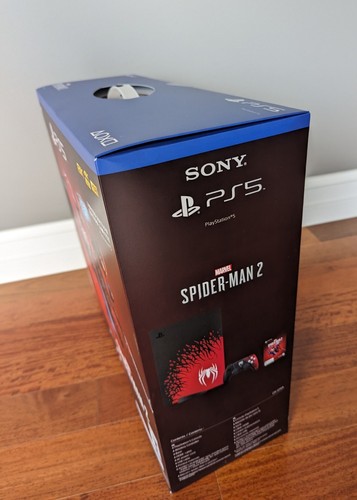 Nuevo✹ SISTEMA DE DISCOS DE CONSOLA PS5 SPIDERMAN 2 ✹ Playstation 5 Paquete limitado ✹ EE. UU. - Imagen 5 de 9