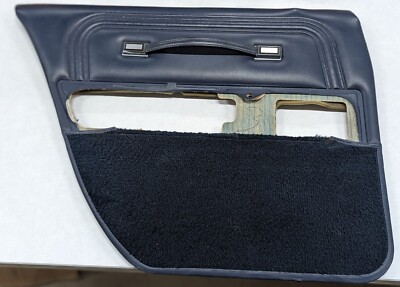 1989 Colony Park Grand Marquis Driver Left Rear PWR Door Panel BLUE 