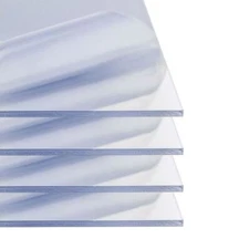0.177" (3/16") x 12" x 24", Polycarbonate Plastic Sheet, Clear, (4 Pack)