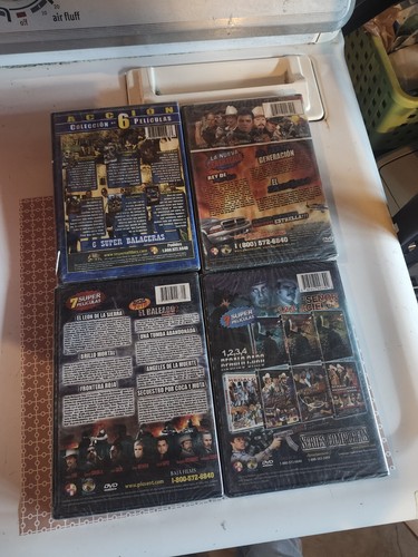Narco Peliculas Mexicanas Lote De 4 Coleciones Originales Norteno Sealed New... - Picture 5 of 6