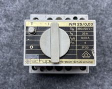 RCD /Fehlertromschutzschalter 4P 25A 0,03