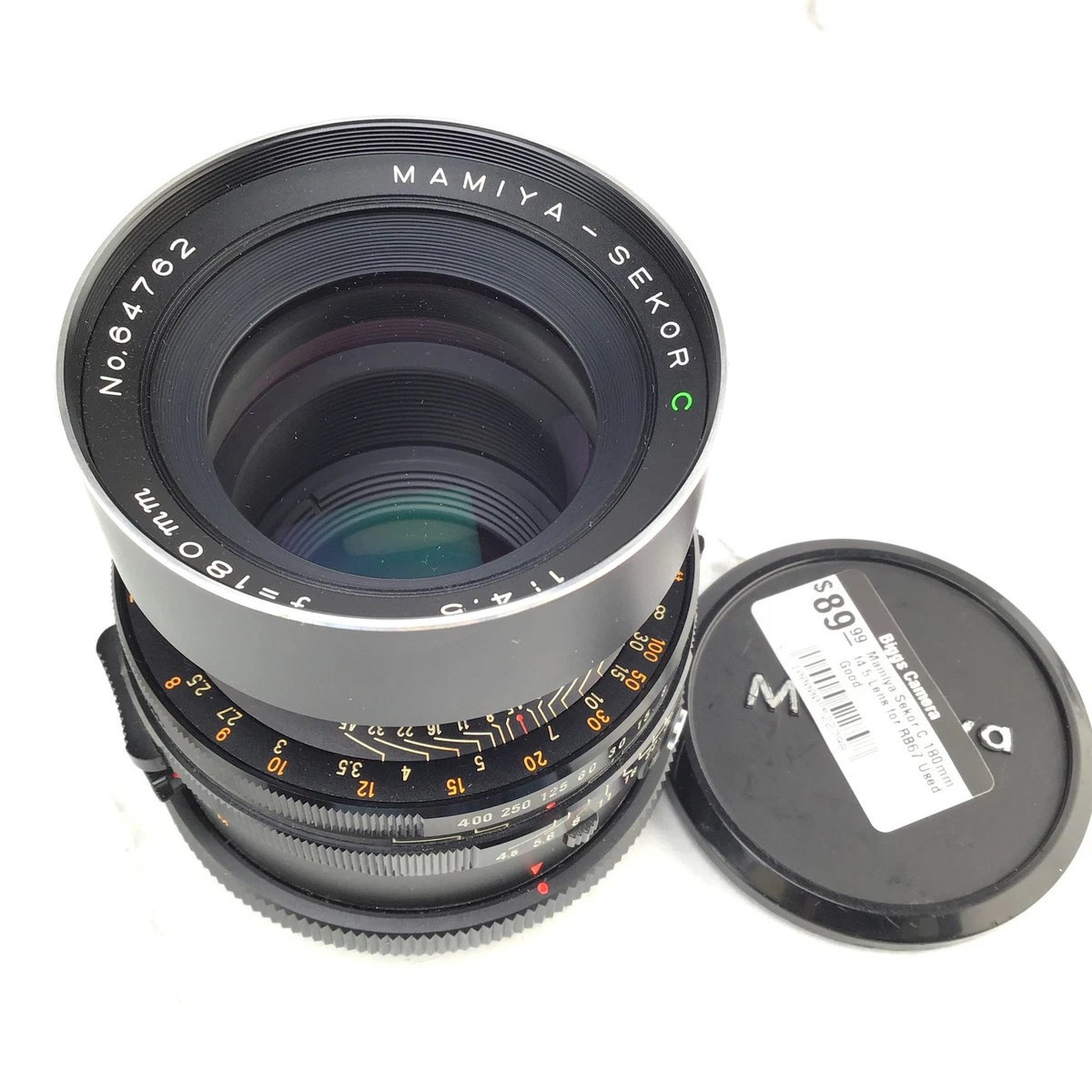 Mamiya f/4.5 Camera Lenses 180mm Focal for sale | eBay