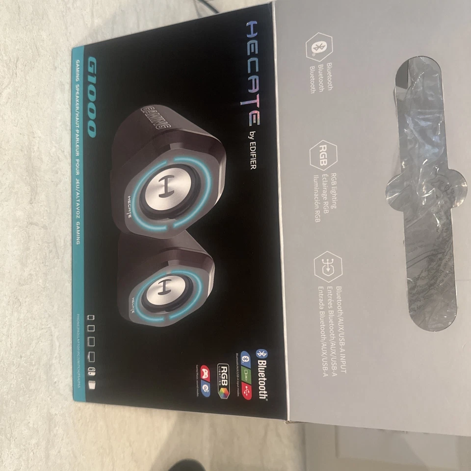Edifier Hecate G1000 2.0 Bluetooth Gaming Speakers - Black Please Read - Image 4 of 4