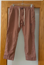Vuori Women's Ripstop Pant Light Terracotta Style VW401 Tapered Leg Size M