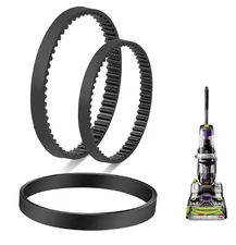 Vacuum Replacement Belt for Bissell Proheat 2X Revolution Pet Pro （Pack of 3）