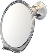 Shower Mirror, Shaving Mirror with a Razor Holder for Shower and Powerful Suctio