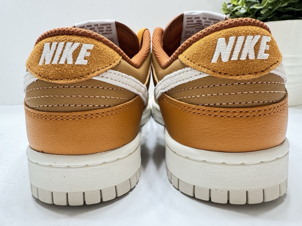 NEW Nike Dunk Low Retro HJ9121-815 Monarch Orange Orewood Brown Men’s Size 8 Amazon.com | Nike Dunk Low Retro SE Men main image 2