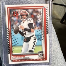 Panini 2025 Donruss Optic Joe Burrow #1 Cincinnati Bengals Base Football Card