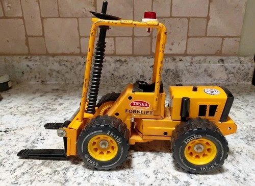 TONKA 1972 Vintage Original FORK LIFT Metal Nice Complete Working
