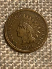 1864-L Bronze Indian Head Cent VF+ Key Date, Beautiful Coin Free of Marks