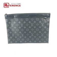 Louis Vuitton M62291 Pochette Discovery Bag Pouch Monogram Eclipse Clutch Bag Us