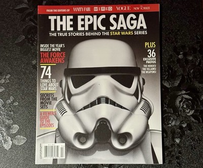 Star Wars The Epic Saga Magazine Vanity Fair Special Edition 2016