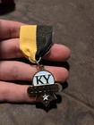 2016 Honorable Order Of Kentucky Colonel Medal Of Distinction Yellow Black Pin