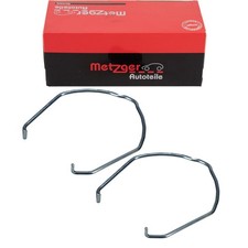 2x METZGER Halteklammer Ladeluftschlauch für VW GOLF 4 A4 B8 A6 C6 1J0145769C