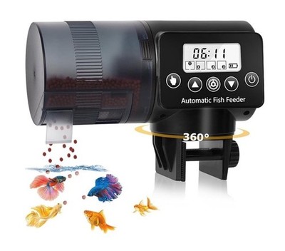 Smart Aquarium Mini Automatic Fish Feeder Vacation Auto Fish Tank Feeders
