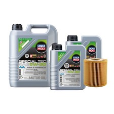 7L Liqui Moly Special Tec AA 5W-30 Mann Engine Oil Change Kit for S80 V70 XC90
