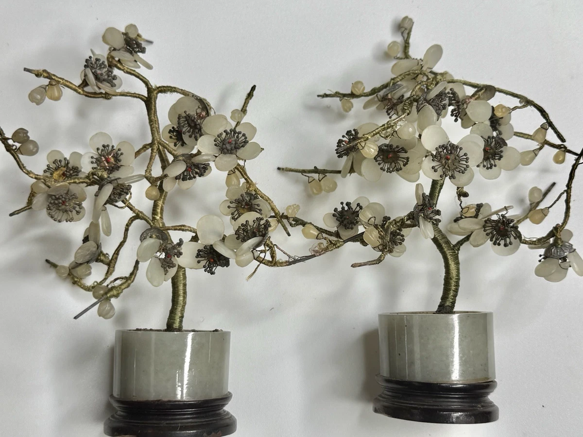 玉石盆景树其他中国收藏品1900-现在| eBay