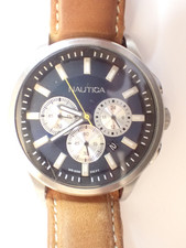 NAUTICA N16695G Quartz All SS Men's Wristwatch