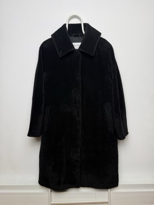 Womens vintage coat Max Mara Size US8 Color Black Duties Paid (USA)