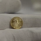 2015 1/10th Gold Eagle $5  Nice Unc