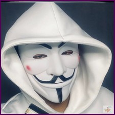 1Pc Halloween Masks V for Vendetta Mask Anonymous Guy Fawkes Halloween Party
