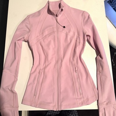 Lululemon Define Pink Size 4 Full Zip Lightweight Women's